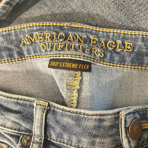 American Eagle 360 extreme flex original straight size 34 x32 stretch - Picture 5 of 7